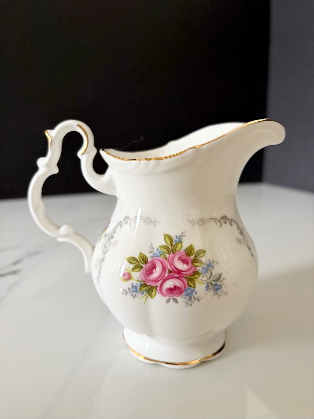 Tranquility Creamer Sauce Pitcher by Royal Albert